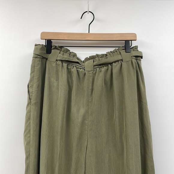 Express Olive Green Ankle Pants - Picture 6 of 9